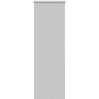 vidaXL Verduisteringsgordijn, lichtgrijs, 60x130 cm, stofbreedte 55,7 cm