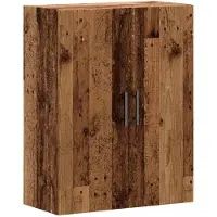 vidaXL Wandkast 69,5x34x90 cm oud houtkleurig