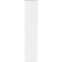vidaXL Rolgordijn verduisterend 60x210cm stofbreedte 55,7 cm wit