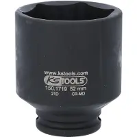 Ks Tools 150.1719 1/2 aandrijfassen speciaal steekstuk, 52 mm