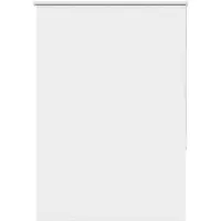 vidaXL Verduisteringsgordijn, wit, 95x130 cm, stofbreedte 90,7 cm, polyester