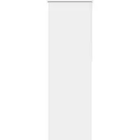 vidaXL Verduisteringsgordijn, wit, 70x230 cm, stofbreedte 65,7 cm, polyester