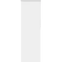 vidaXL Verduisteringsgordijn, wit, 85x210 cm, stofbreedte 80,7 cm, polyester