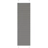vidaXL Plissé rolgordijn 60x200 cm stofbreedte 59,4 cm antraciet