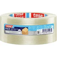 TESA Filamenttape tesapack Ultra Resistant Transparant 50 mm (B) x 50 m (L) PP (Polypropeen) 4574