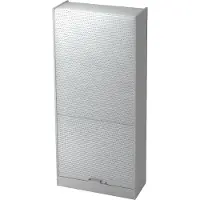 Hjh OFFICE PRO SIGNA R90 CE - Grijs/Zilver Roldeurkast Hoogte van de map | 5 OH Chrome metaal handgreep