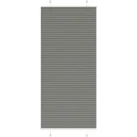 vidaXL Plissé rolgordijn 100x200 cm stofbreedte 99,4 cm antraciet