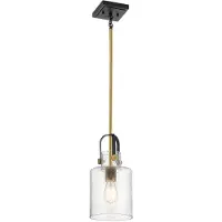 Kichler LED Hanglamp Kitner | 1X E27 Max 60W | Dimbaar | Natural Brass