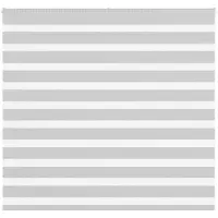 vidaXL Zebra rolgordijn 160x100 cm stofbreedte 155,9 cm lichtgrijs