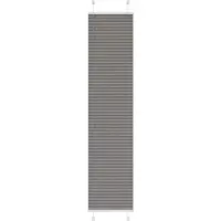 vidaXL Plissé rolgordijn 45x200 cm stofbreedte 44,4 cm antraciet
