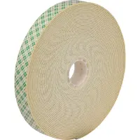 3M 4026 Dubbelzijdige Schuim Tape Crèmewit - 19mm X 50 M X 0.2mm