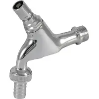 BPE Tapkraan met beluchter 1/2" keerklep, sleutelbediening