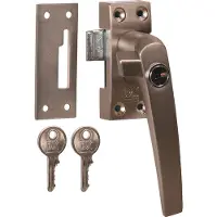 Dulimex DX - Raamboompje met cilinderslot - rechtshandig met nok - SKG* - zamac - rvs finish