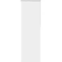 vidaXL Rolgordijn verduisterend 65x210cm stofbreedte 60,7 cm wit