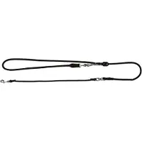 Hunter - Bicycle & Jogging Leash 10/170-250 - Hondenriem Länge max. 170 cm - Durchmesser 1,0 cm, zwart