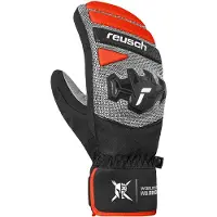 Reusch Sporthandschoenen 'Worldcup Warrior R-TEX XT' grijs / rood / zwart