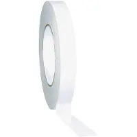 Toolcraft D031B1250C D031B1250C Dubbelzijdige tape Doorschijnend (l x b) 50 m x 12 mm 1 stuk(s)