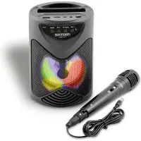 Bontempi - Draadloze speaker - Met microfoon en RGB verlichting.