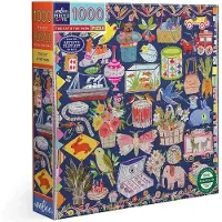 Eeboo The Cat & The Yarn Puzzel (1000 stukjes)