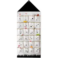 Merkloos Omgoods - Herbruikbare Adventskalender met 24 Compartimenten