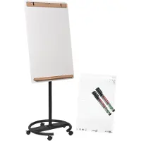 Legamaster Verrijdbare flipchart SKETCH INFINITE (b x h x d) 690 x 2050 x 640 mm Wit, Hout, Zwart Afwisbaar, Beschrijfbaar, In hoogte verstelbaar, Incl.