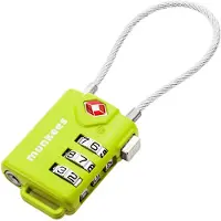 Munkees Tsa Cable Combination Lock Slot
