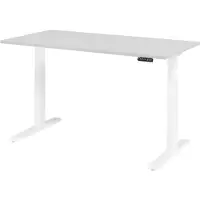 Hjh OFFICE PRO XMKA 16 W | 160x80 | elektrisch in hoogte verstelbaar - Grijs 160 x 80 Tafelhoogte I Elektrisch in hoogte verstelbaar
