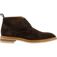 Giorgio Armani veterschoenen bruin suède met luxe zool