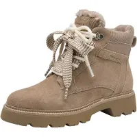 Tamaris Veterlaarsjes taupe