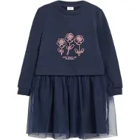 s.Oliver Jurk navy / oudroze