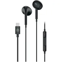 Celly UP1300TYPECBK, Kabel, Gesprekken/muziek, 20 - 20000 Hz, 50 g, Hoofdtelefoon met microfoon, Zwart