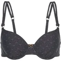 JOOP! Bikinitop 'Diamond Cornflower' antraciet