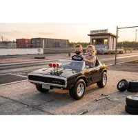Es-toys "Dodge Charger" Elektrische kinderauto – Gelicentieerd – 24V 7Ah-accu