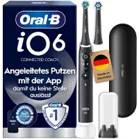 Oral-B iO Series 6 Black Lava Elektrische Tandenborstel + 1 extra opzetborstel