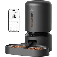 Petlibro Automatische Voerbak met Wifi dual PLAF103 Zwart