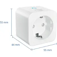 Philips Smart Lighting Slimme Stekker - Maak Apparaten Slim Stekkertype F Wit Werkt Met De WIZ App Wifi