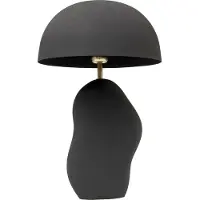 Kare Design tafellamp Nube, zwart, Woon-/ Eetkamer, metaal, tafellamp