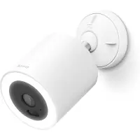 Hama Intelligente bewakingscamera met bewegings- en lichtdetectie, Wi-Fi, geschikt voor buitengebruik.