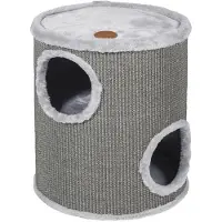 Merkloos Elzusha - Krabton voor Katten - Grijs - Ø36 x 50 cm - Compact en Stabiel