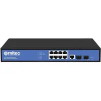 Ernitec Beheerde Layer 2+ schakelaar, 8 x, Netwerkschakelaar