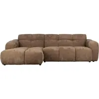 Housecraft living Vento hoekbank - bruin
