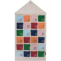 Merkloos Decoratieve Adventskalender met Vullingszakken