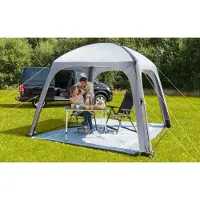 Merkloos Paviljoenteppich 3x3m met Draagtas voor Camping