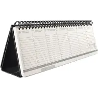 Sigel bureau agenda 2026 Conceptum 2026 30 x 14 4 x 1 8 cm zwart bureaukalender