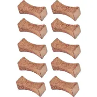 Merkloos Chopstick Support 10 Stuks, Aluminium Houder, Antivallend, Bruin, Voor Restaurant