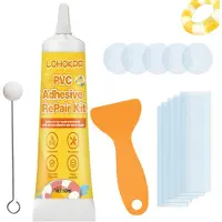 Merkloos Reparatieset voor zwembaden 60 ml, waterdichte PVC lijm, voor boot
