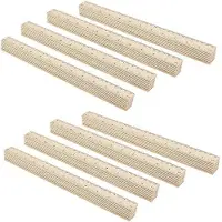 OEM 72 houten linialen – 30 cm / 12 inch – houten liniaal met centimeters en inches, geschikt voor kantoor en thuisgebruik