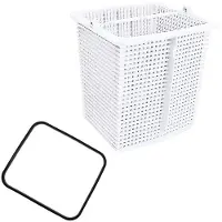 Merkloos Omgoods- Zwembad Skimmer Mand Perfecte Vervanging - Mand voor Super Pump - Dekselpakking - Filtert Bladeren/Puin - Verbeterde Functionaliteit - Filtermand