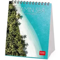 Legami – Bureaukalender 2027, "Vitamin Sea", 12 maanden, 5 cm