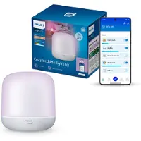 Philips - Hero Tafellamp - Gekleurd en instelbaar wit licht - RGB - Muzieksynchronisatie - Zwart - Werkt met de WiZ app - Wifi